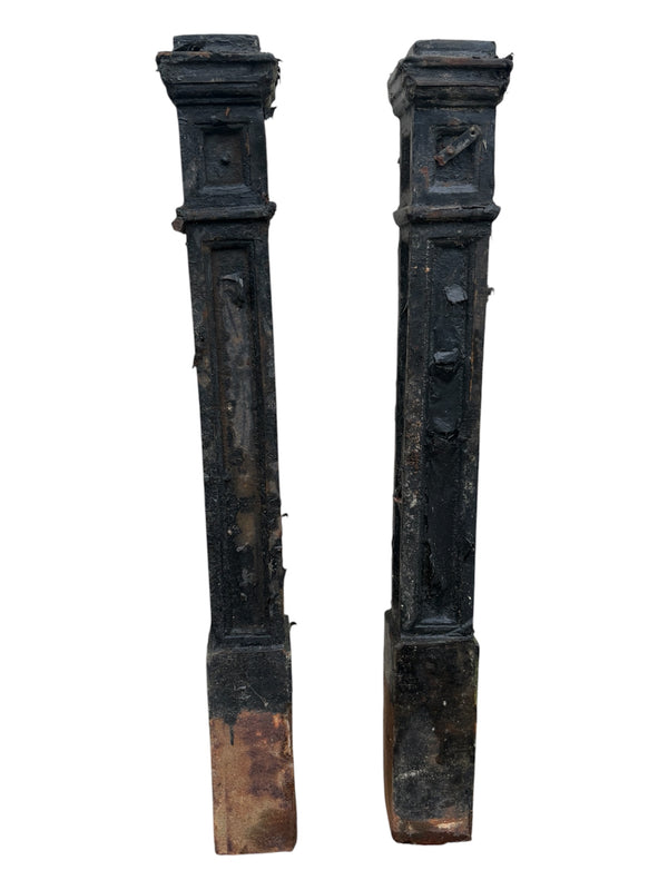 Antique Decorative Victorian Cast Iron Fence Panels & Posts GA21127