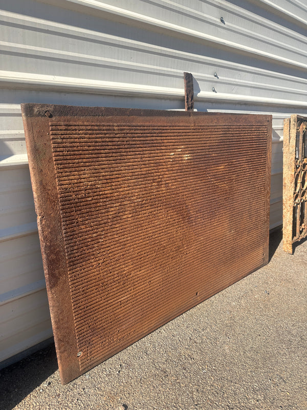 4+ Ft Long Cast Iron Upper Porch Deck Plate GA20843