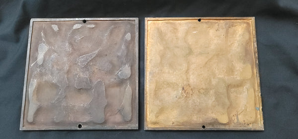 1931 Richmond VA Carneal & Johnson Art Deco Building Pediments 6" x 6" GS00580