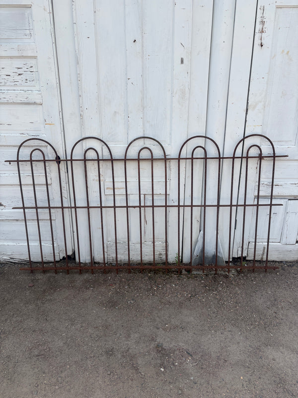 Wrought Iron Double Hairpin Fence Panels GA21207