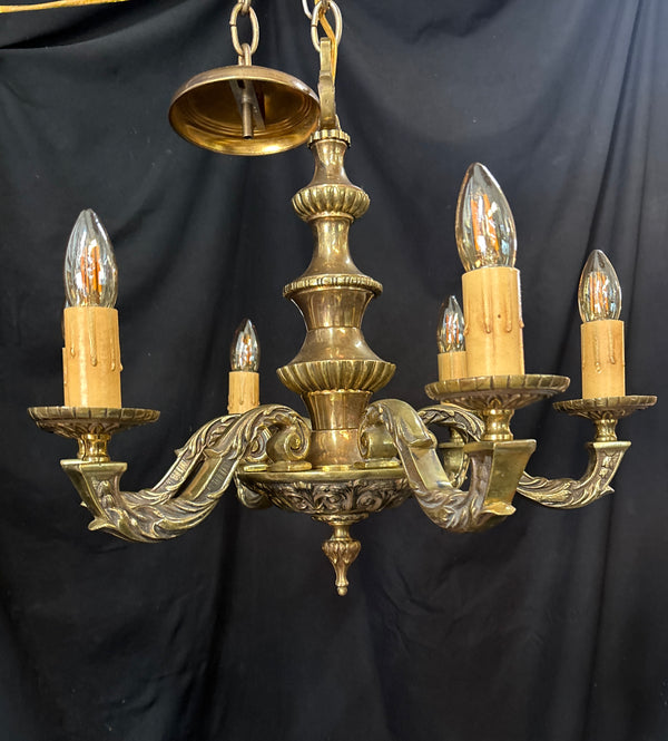 Solid Brass 6-Light Chandelier GA21274