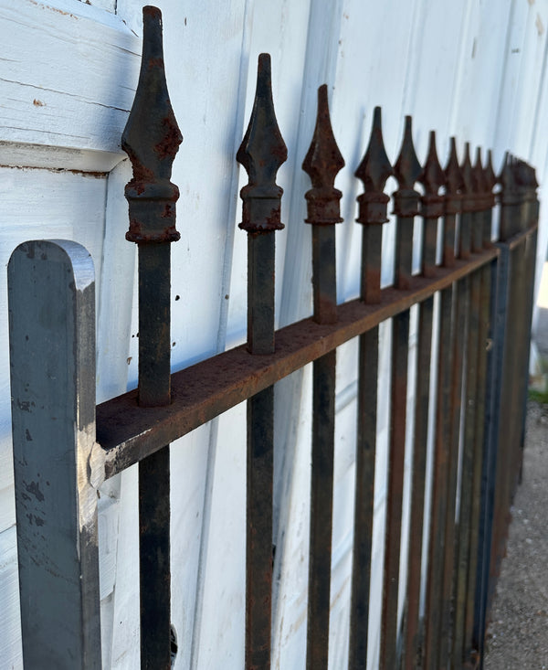 Restored Antique Iron Fencing Pair GA20371