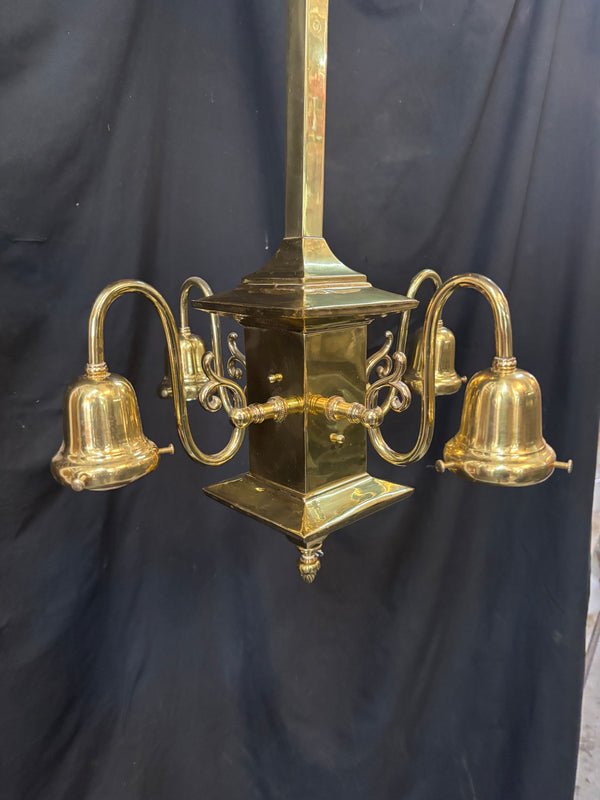 Brass 4-Light Chandelier GA21190