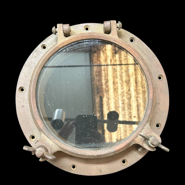 Vintage 8" Wilcox Crittenden (WC) Bronze Porthole GA20282