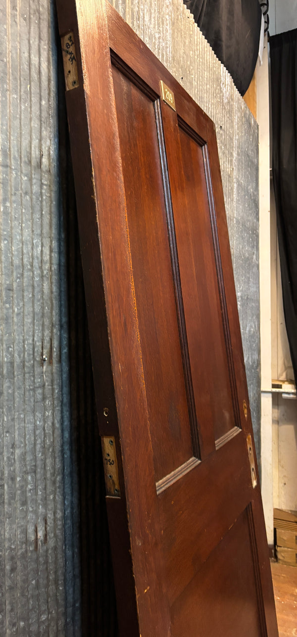 3-Panel Wood Door GA21499