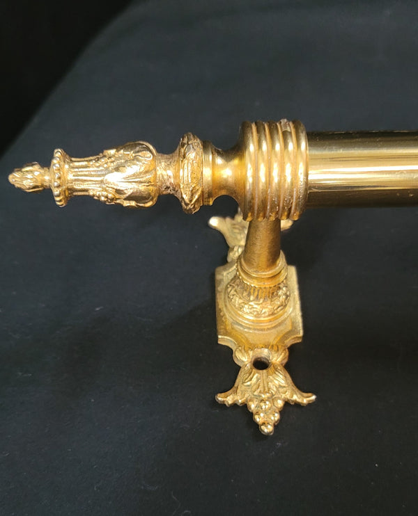Sherle Wagner Louis XVI Style Towel Bar w/ Brackets GS00758