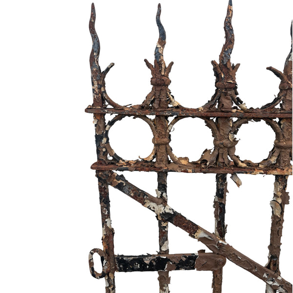 Antique Wrought Iron Gate GA21132