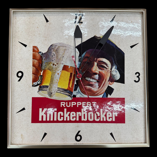 Ruppert Knickerbocker Beer Wall Clock GA20331