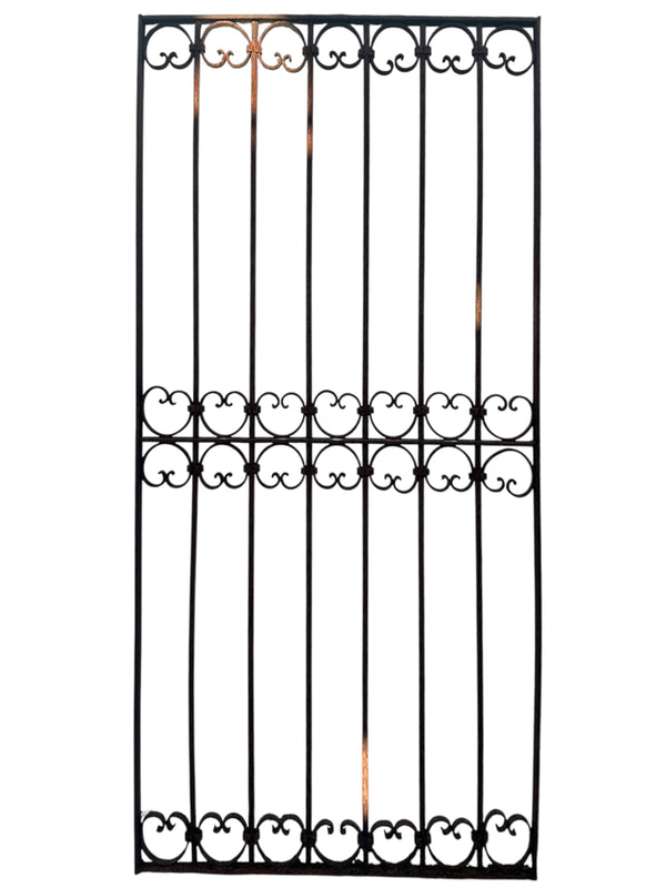 Antique Wrought Iron 67" Tall Gate GA20639