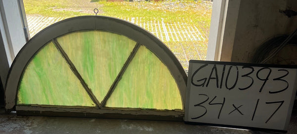 Stained Glass Transom Window GA10393