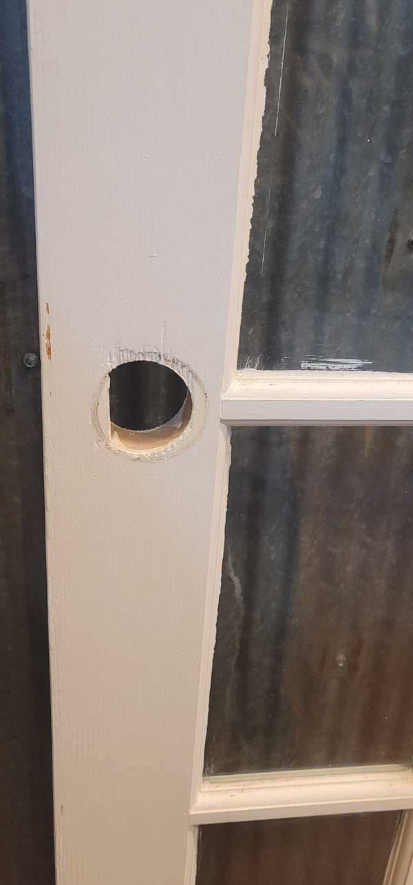 15 Pane Exterior Wood & Glass Door 31 3/4" x 78 3/4" GS00847