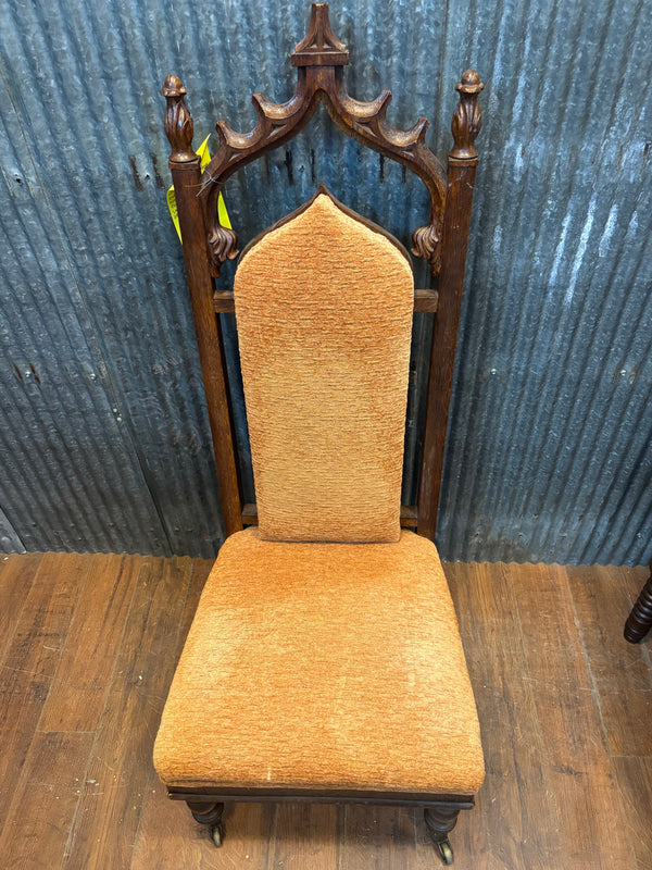 Victorian Chapel Chair on wheels GA21446
