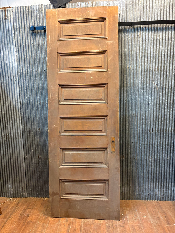 Tall 19th Century 6-Panel Oak Door GS6068