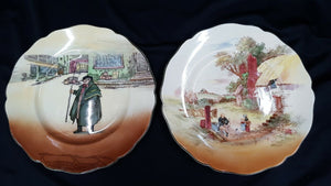 2 Royal Doulton Tony Weller Charles Dickens 10 1/2