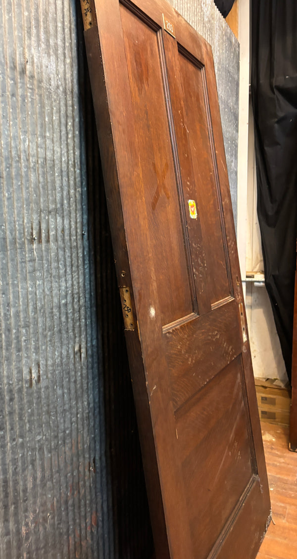 3-Panel Wooden Door GA21474