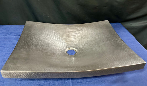 NOS Native Trails CPS57 Kohani 20" Brushed Nickel Vessel Bathroom Sink - GA20530