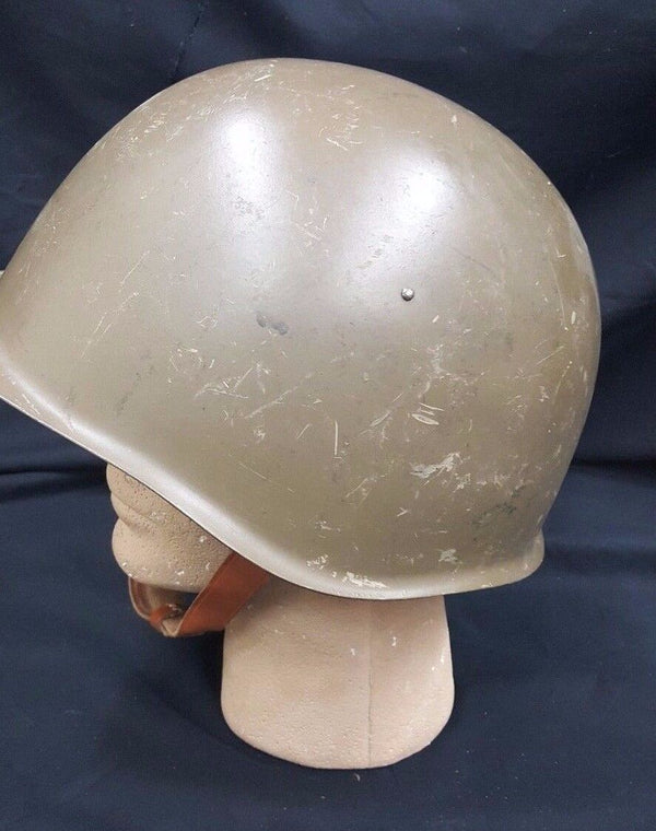 Post WWII Model M63 Russian Steel Helmet With Leather Interior Liner GS01004