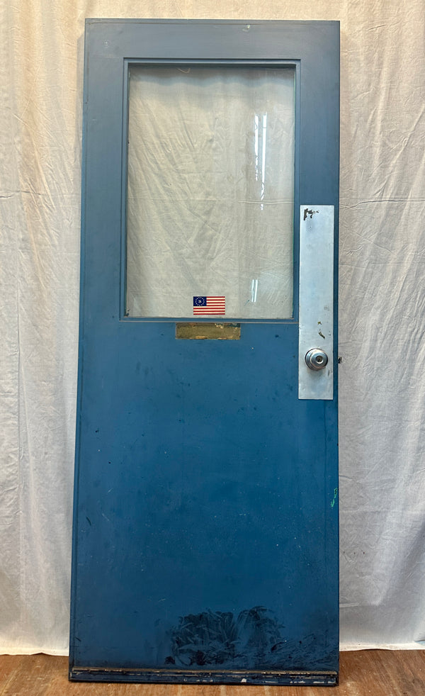 1-Pane Painted Steel Door GA20560
