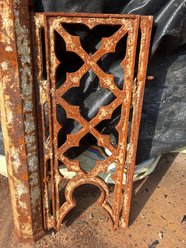 Pair of Cast Iron Newel Posts GA21614