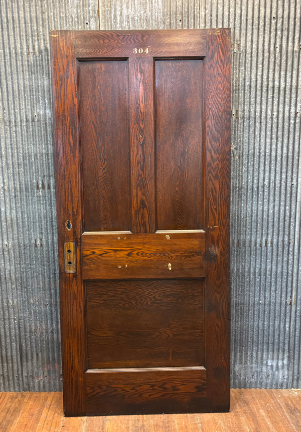 3-Panel Wooden Door GA21464