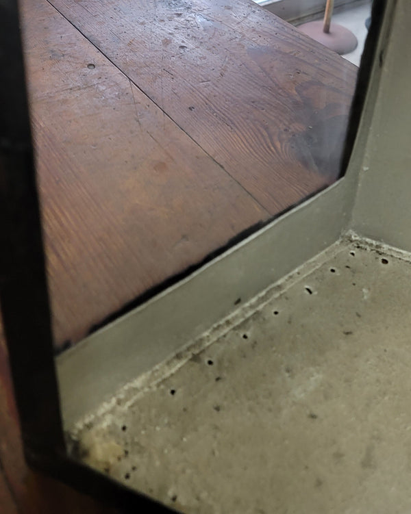 Vintage Hanging Nautical Lantern Case 22 1/2" T x 13 3/4" GS00886