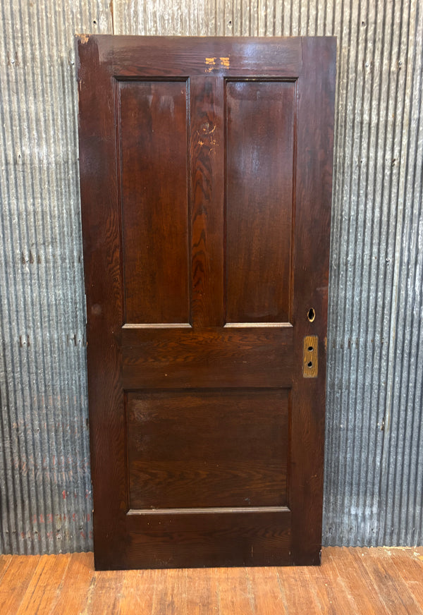 3-Panel Wooden Door GA21479