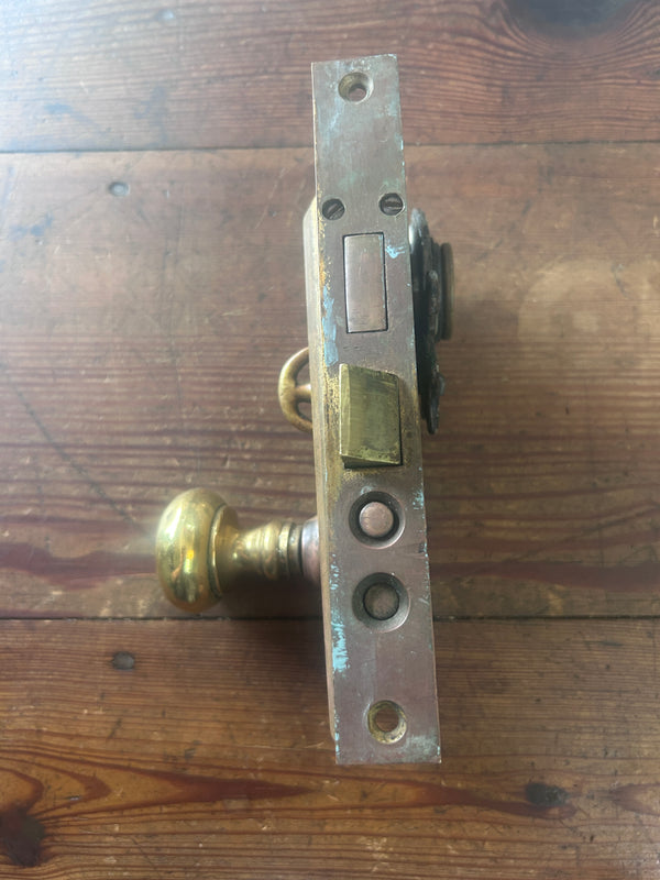 Ornate Antique Mortise Lock Set GS011025