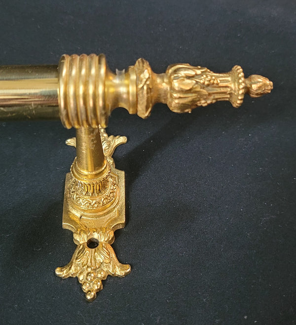 Sherle Wagner Louis XVI Style Towel Bar w/ Brackets GS00758