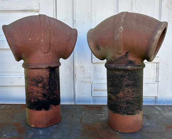 Terracotta Chimney Pots - 2 Available GA20477