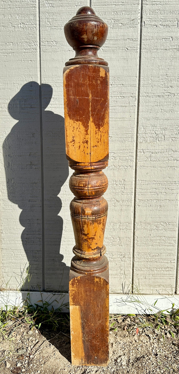 Oak Acorn Top Newel Post GA20452