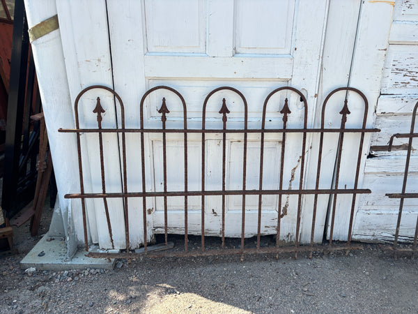 13 Feet of Wrought Iron Hairpin Fencing GA21241