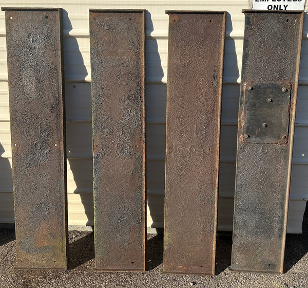 Set of 4 54" Long Cast Iron Stair Treads GA20824