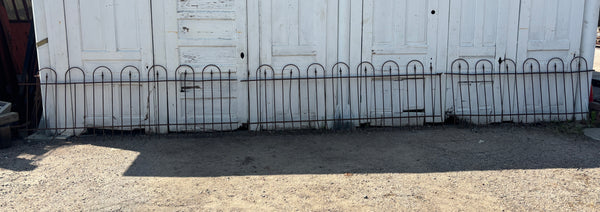 75 Feet of Wrought Iron Hairpin Fencing GA21242