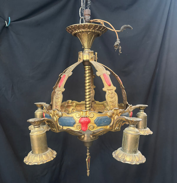 Brass 5-Light Chandelier GA21325