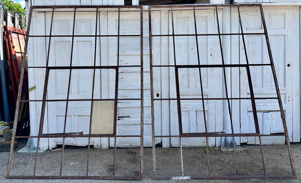 Industrial Steel Casement Windows 104" T x 74.5" W - 2 Available - GA21034