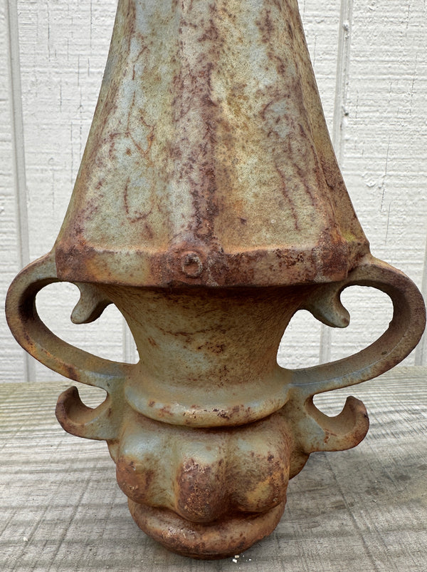 Antique Solid Cast Iron Gate Finial GA20517