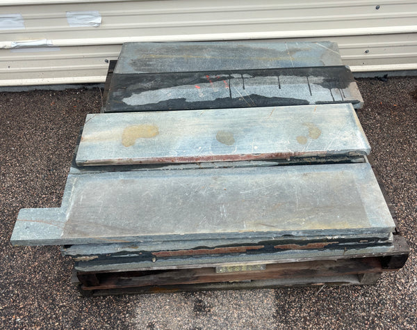 16 Gray Slate Steps GA21396