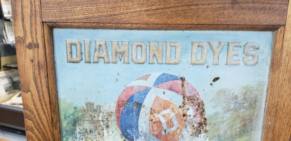 1800's Historic Wells & Richardson Co. of Vermont Diamond Dyes Cabinet GS00703