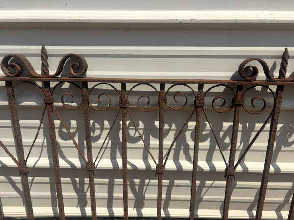 6 Foot Iron Fence Panel GA21317