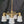 Load image into Gallery viewer, Restored 5 Light Brass Victorian Pan Chandelier w/ Textured White Shades GS01021
