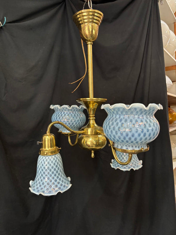 Brass Victorian 4-Light Chandelier GA21166