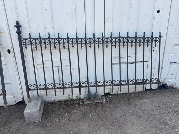3-Piece Decorative Wrought Iron Fence Panel GA21205