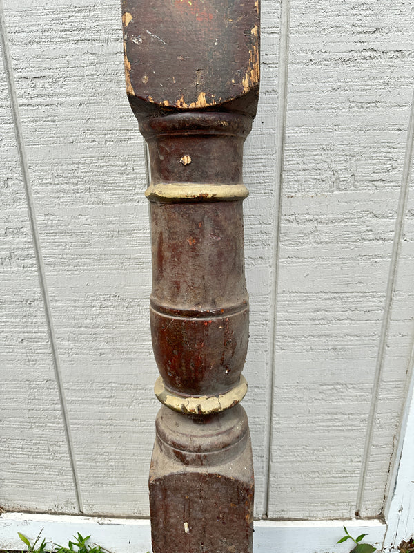 Turned Oak Newel Post GA20427