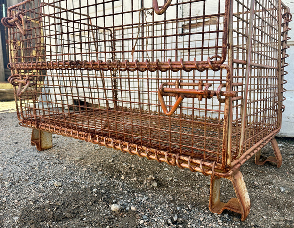 Industrial Steel Wire Bins - 10 Available - GA20901