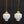 Load image into Gallery viewer, Restored Pair of Art Deco Glass Pendant Light Fixtures w/ Chain &amp; Cap GS01008

