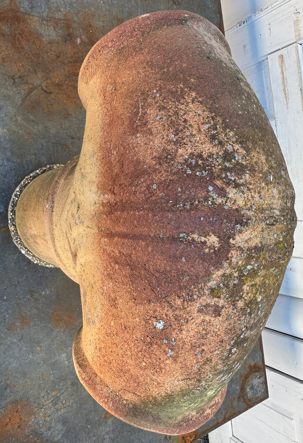 Terracotta Double Pipe Chimney Pot GA20478