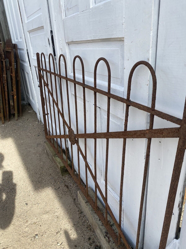 Antique Iron Gate GS00221 - 58 1/2" wide x 62 1/2" tall
