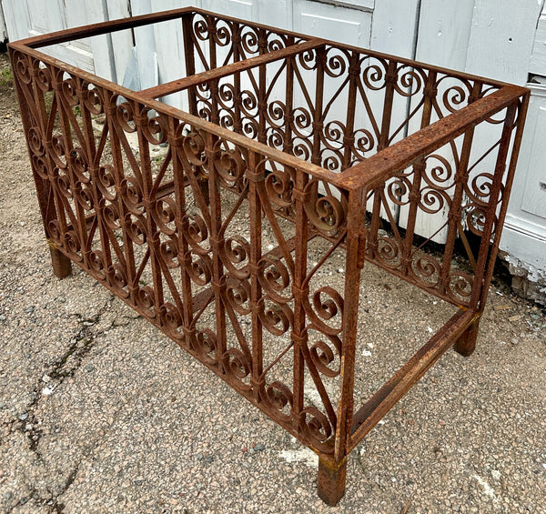 Repurposed Antique Iron Table Base GA20341