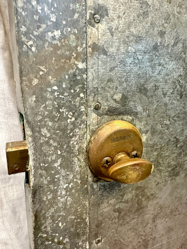 Single Sheet Galvanized Steel-Clad Door GA20568