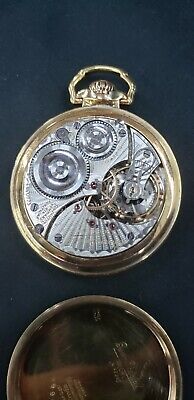 1923 Illinois Bunn 10K Gold Filled 21 Ruby Jewel Pocket Watch